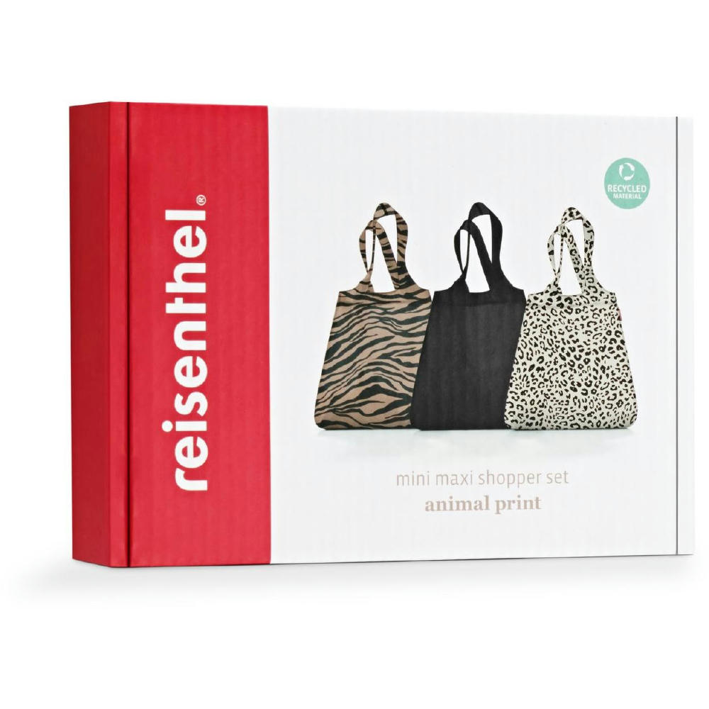 mini maxi shopper set #1 "animal"