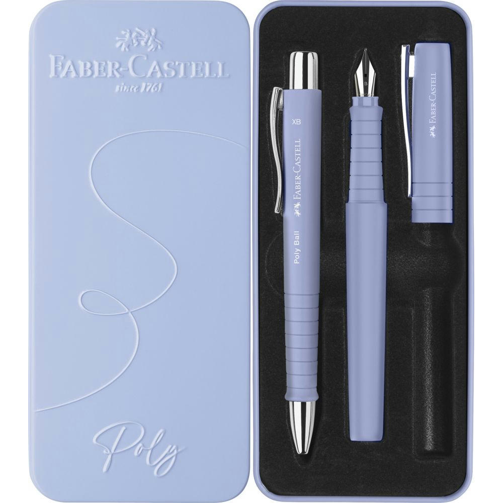 FABER-CASTELL "Poly Pen Set" Pale Iris