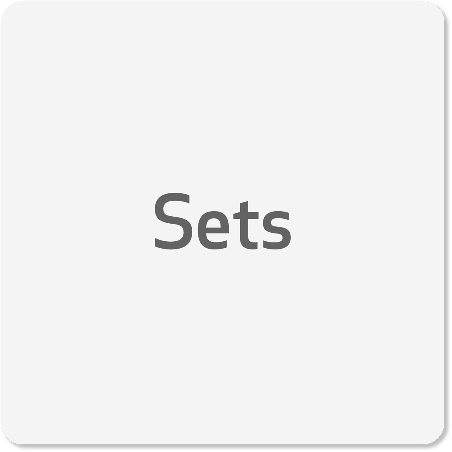 Sets
