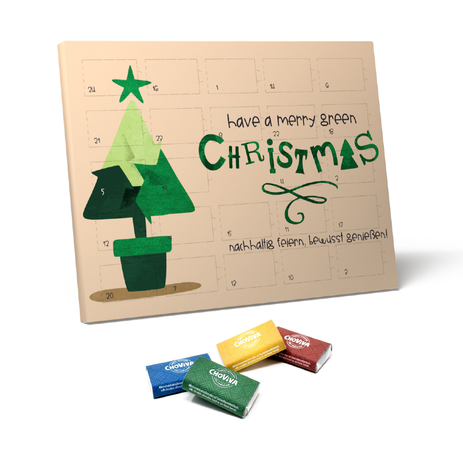 CHO VIVA Adventskalender Naps DIN A4