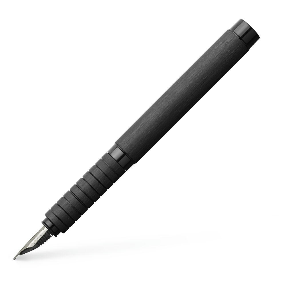 FABER-CASTELL Füllfederhalter "Essentio Aluminium" Schwarz