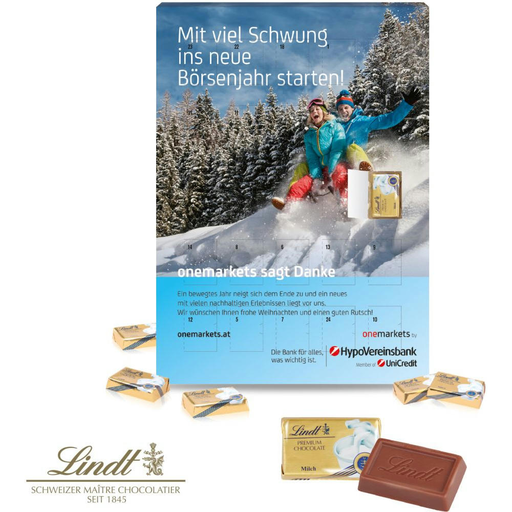 Wand-Adventskalender Lindt "Select Edition"