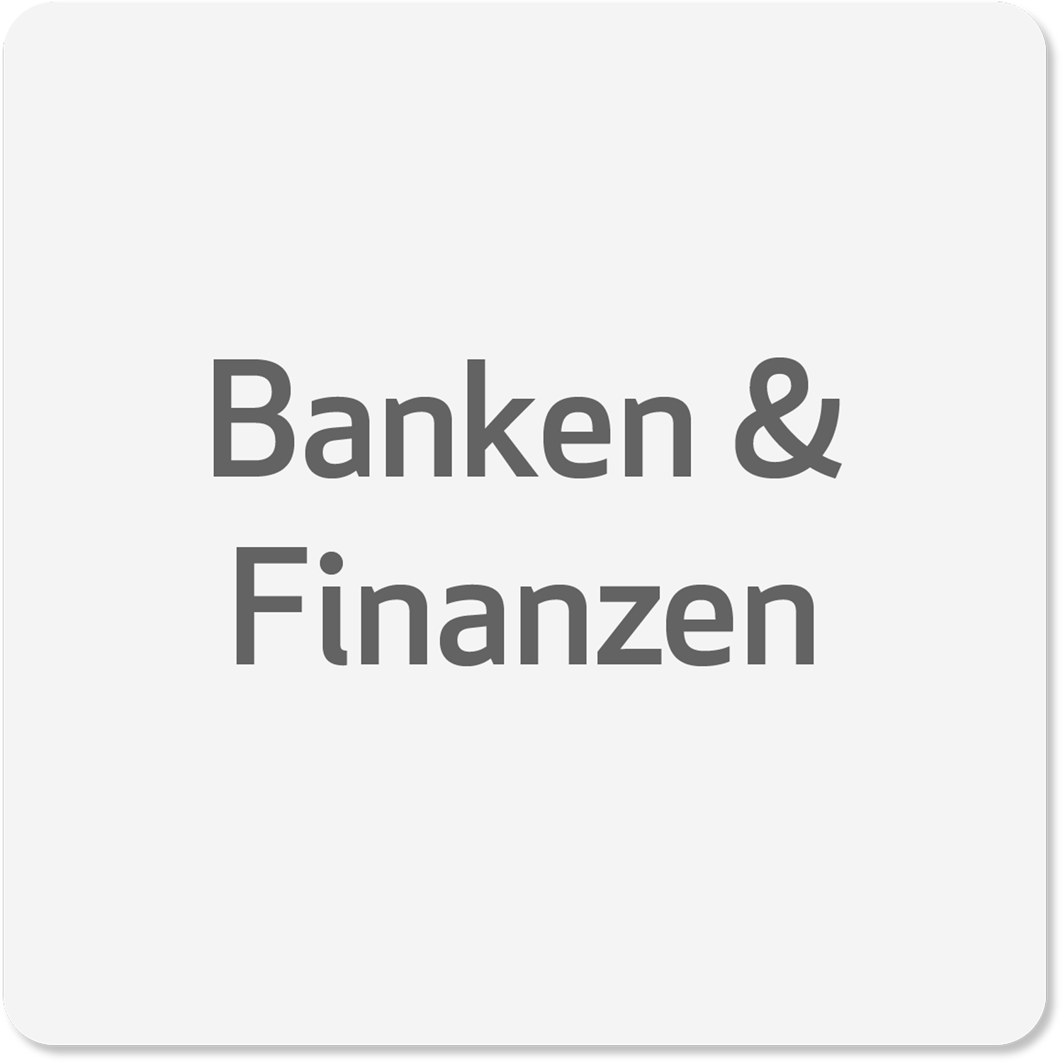 Banken & Finanzen