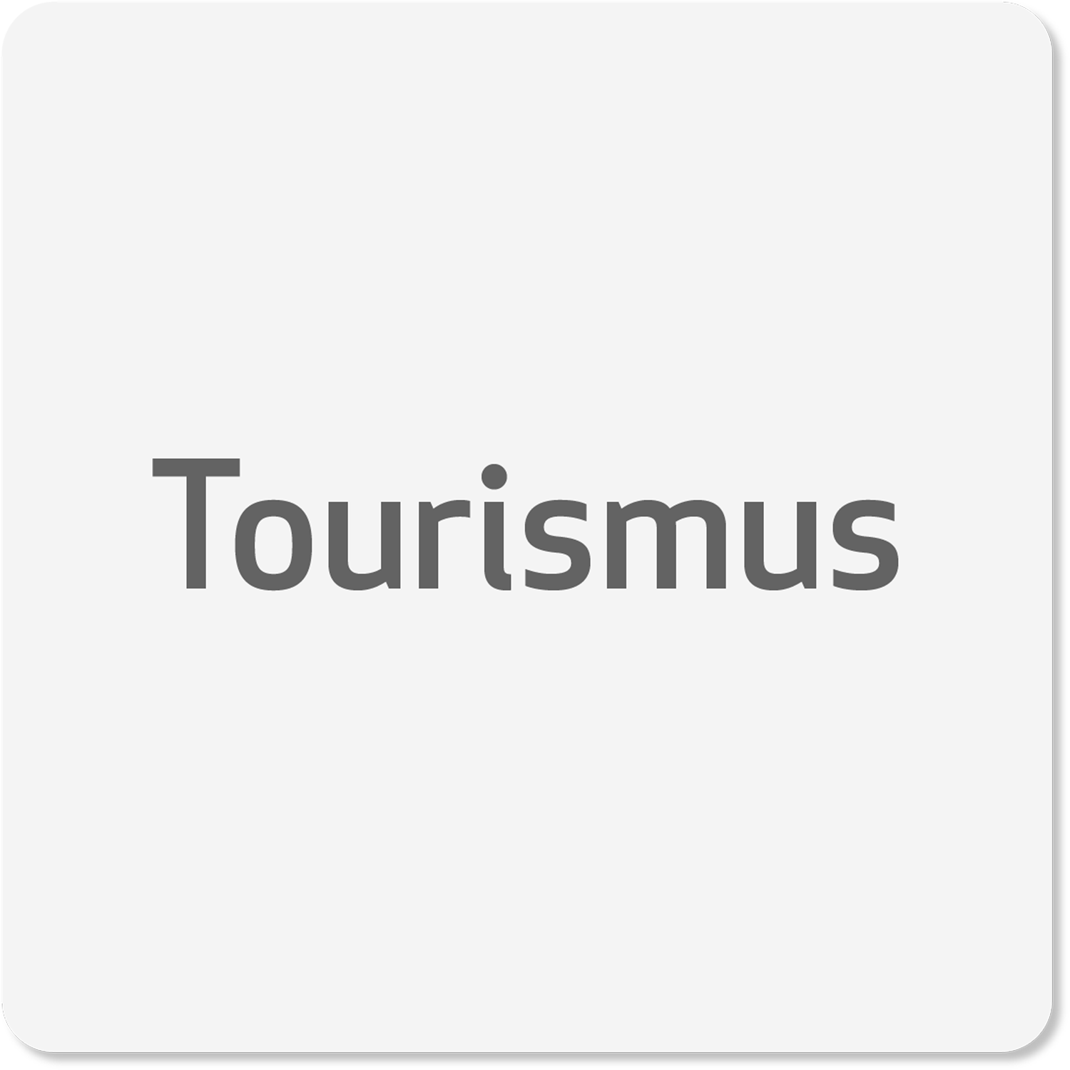 Tourismus