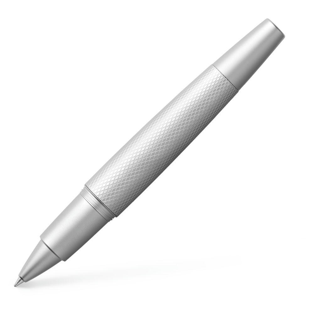 FABER-CASTELL Tintenroller "E-Motion Pure Silver"