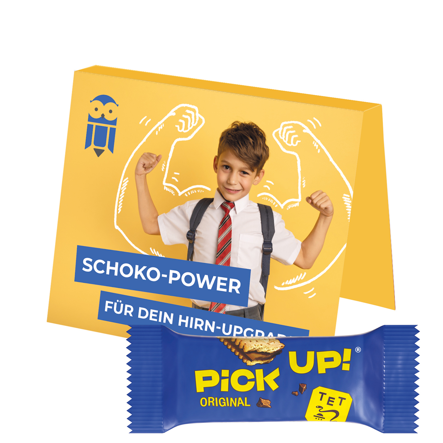 Werbekarte Midi Leibniz PICK UP! mini