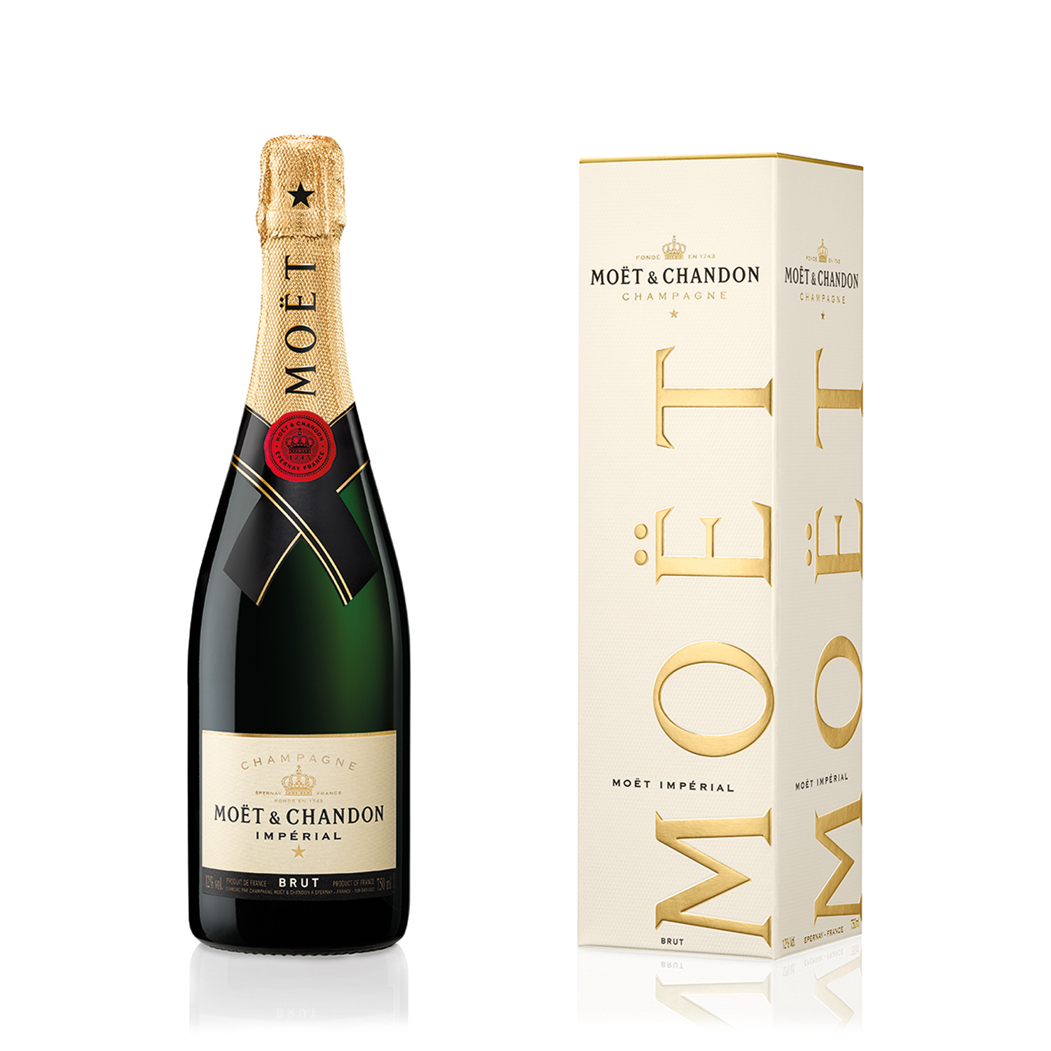 MOET & CHANDON Brut Imperial – in Geschenkbox 0,75 L